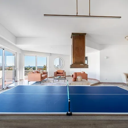 Luxe Penthouse, Bbq, Jacuzzi, Games, Ocean View, Oura 2-min Walk - By Seareen Apartman Albufeira