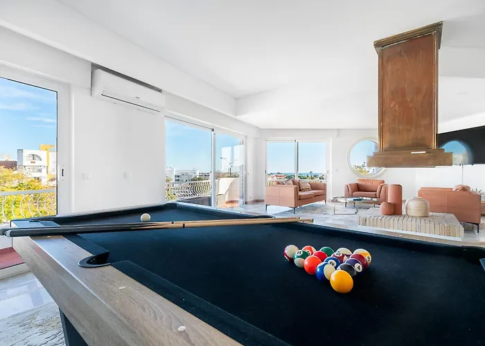 Luxe Penthouse, Bbq, Hot Spa, Games, Ocean View - By Seareen דירה *