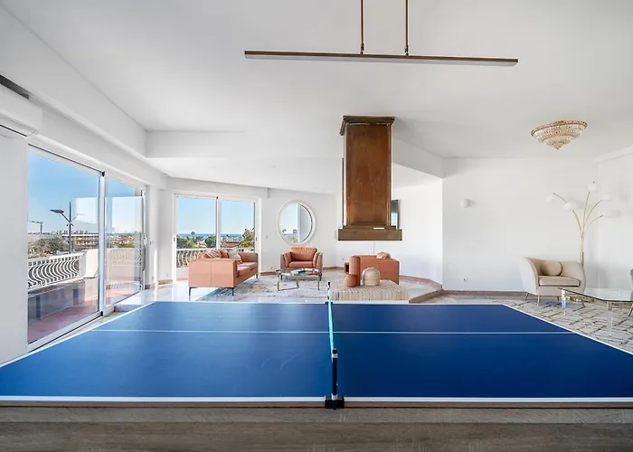 Luxe Penthouse, Bbq, Hot Spa, Games, Ocean View - By Seareen דירה אלבופיירה